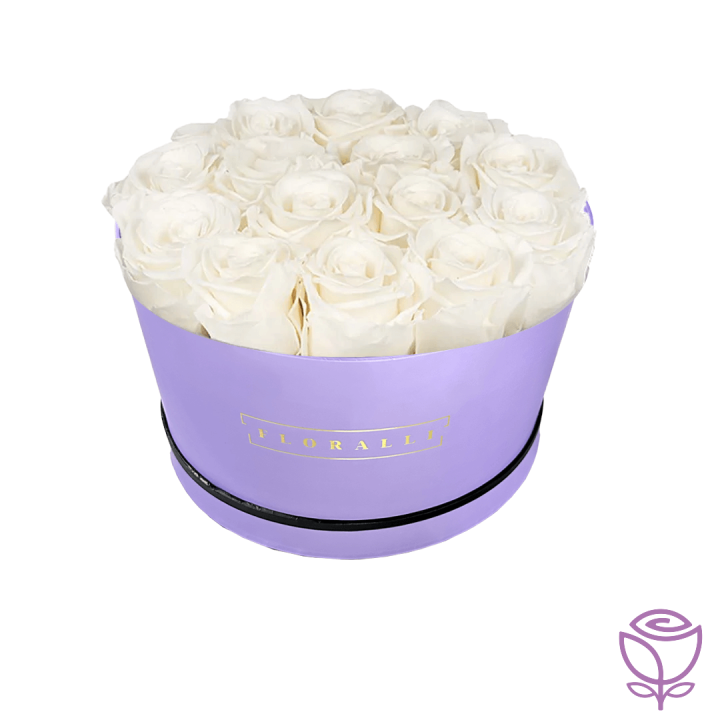 Small Purple Round Box