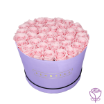 Large Purple Round Box