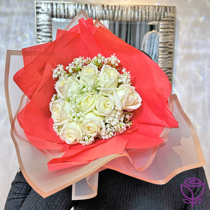 White Rose Bouquet